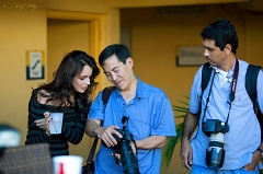 Behind the Scenes, checking out images