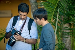  Behind the Scenes, checking out images