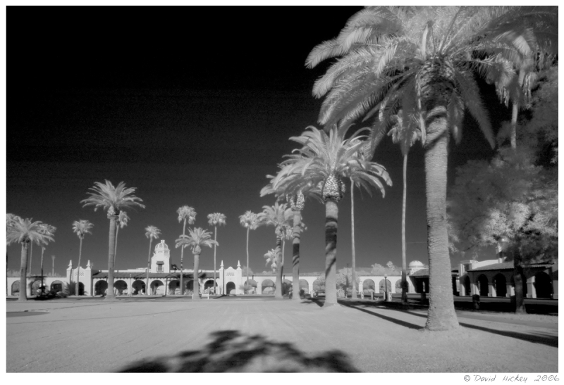 Infrared18 Park and station in Ajo, Arizona