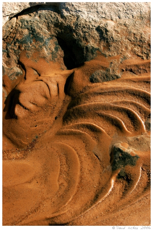 Southwest21 Silt patterns, Arches National Park, Utah