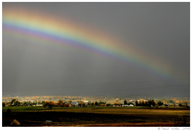 Southwest50 Rainbow near Cortez, Colorado