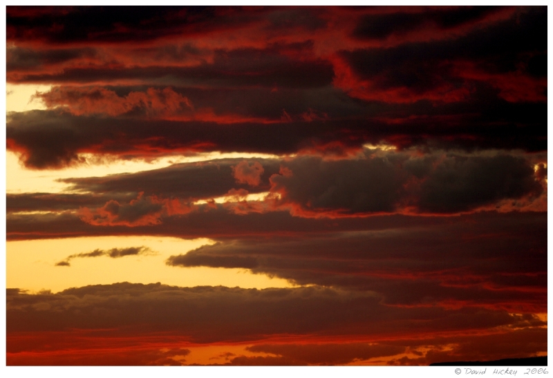 Southwest80 Sunset near Tuba City, Arizona