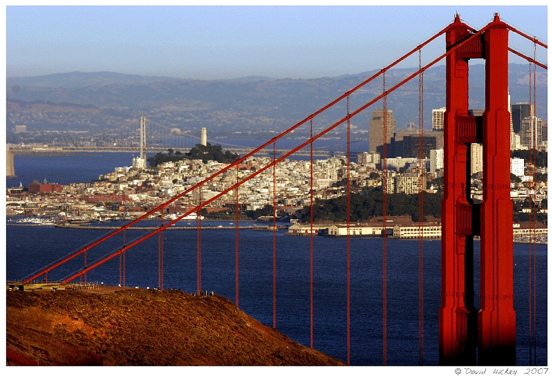 Scenics029 San Francisco, from Marin Headlands