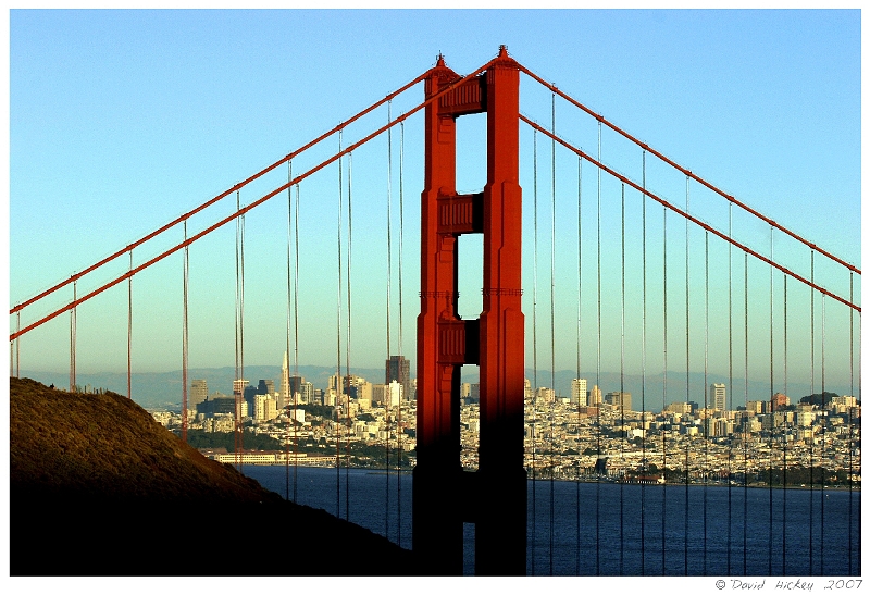 Scenics033 San Francisco, from Marin Headlands