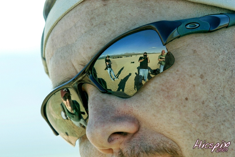 SuperShootsVegas107 Frank glances ... Alan dances, Primm, NV    © Dave Hickey