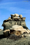  Toppled Rock, Bisti Wilderness, NM
