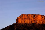  Bluff at sunset, Tohatchi, NM
