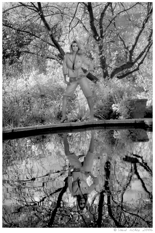 Infrared09 Model: Lilly in infrared