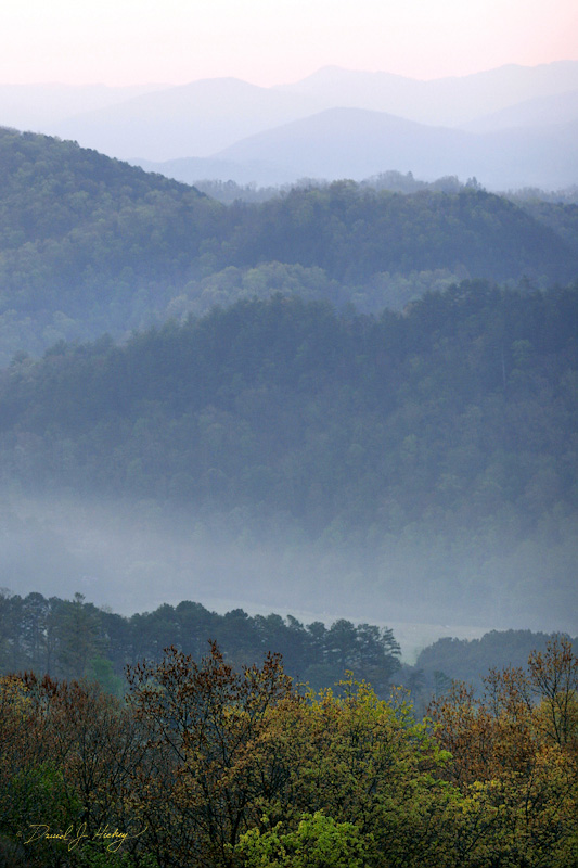 006 Smoky Sunrise series, near Walland, TN -- Pre-dawn