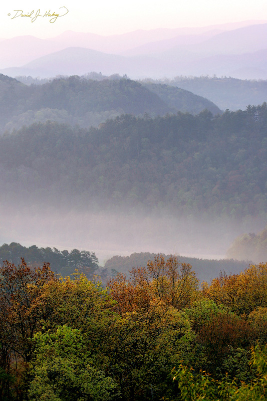 007 Smoky Sunrise series, near Walland, TN -- Sunrise