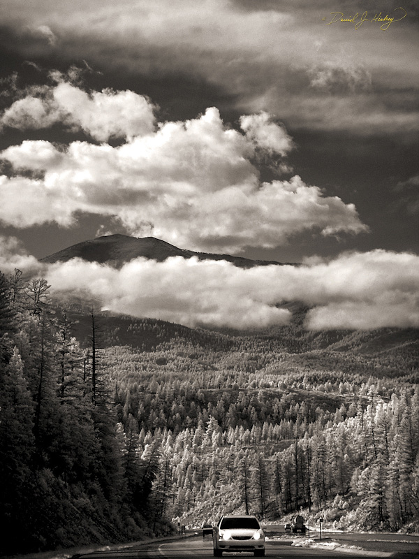 109 Sacramento Mountains II in Infrared, near Mescalero, NM