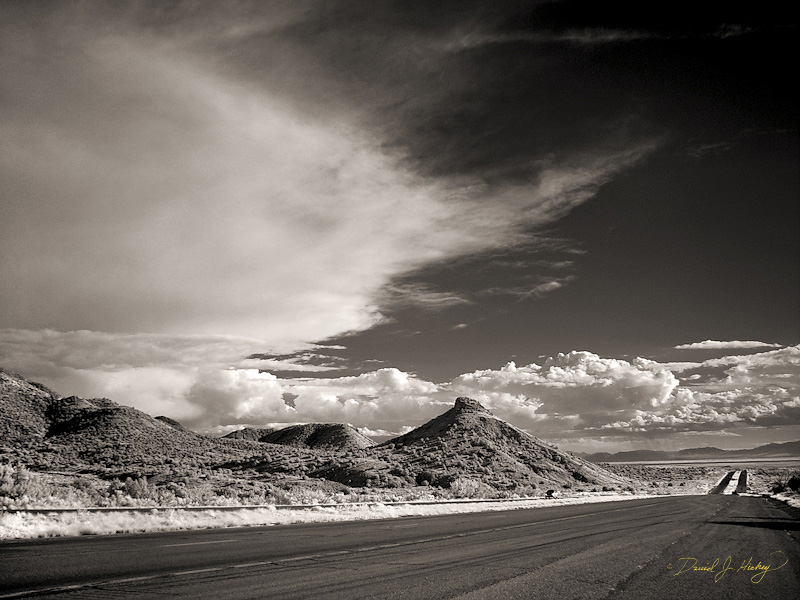 110 Coming off the Mountain in Infrared, near Tularosa, NM