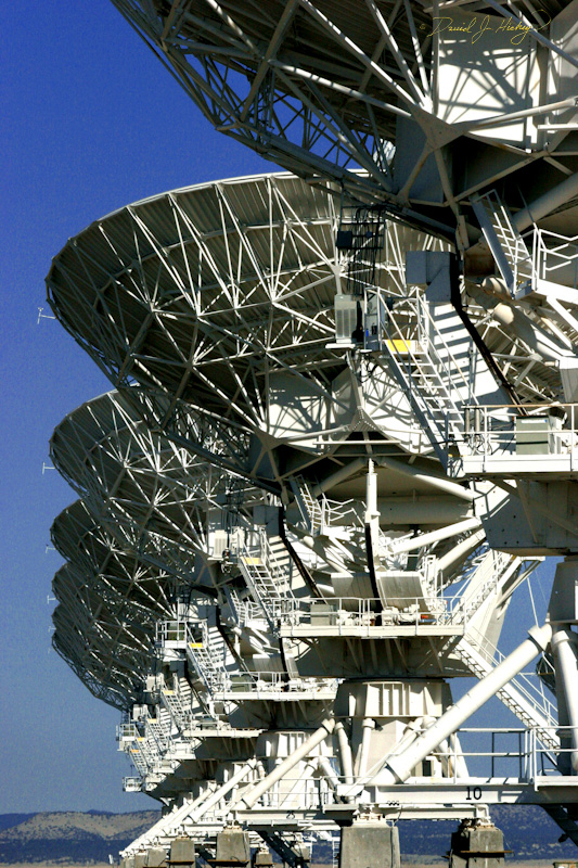 154 Very Large Array, Socorro, NM -- It seemed like every day I'd stumble across something neat to shoot.  I was driving along US Highway 60 when a huge group of dishes came into view.  Hey, that looks like where they filmed the movie 