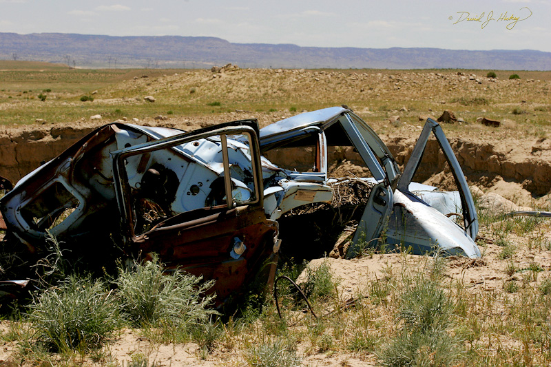174 Wrecked Car III, near Naschitti, NM