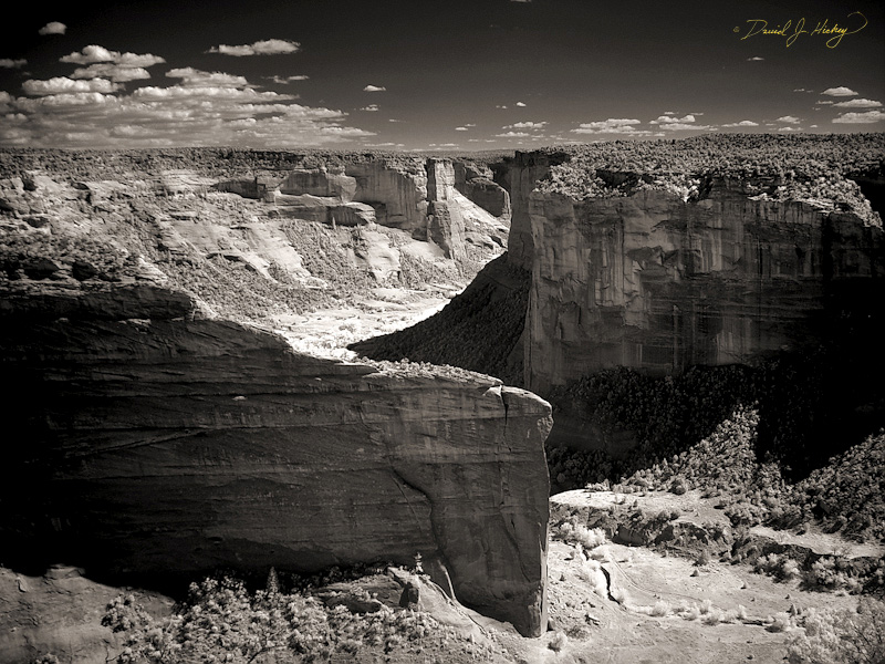 180 Canyon de Chelly II in Infrared, Chinle, AZ
