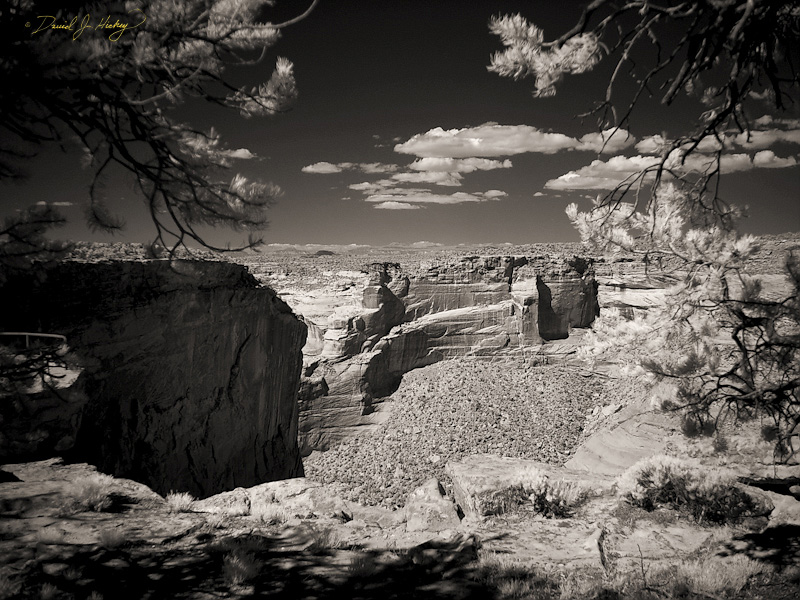 181 Canyon de Chelly III in Infrared, Chinle, AZ