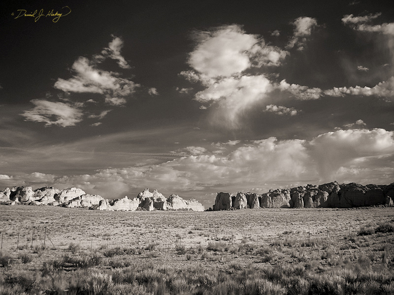 233 San Rafael Swell in Infrared, along I-70, UT