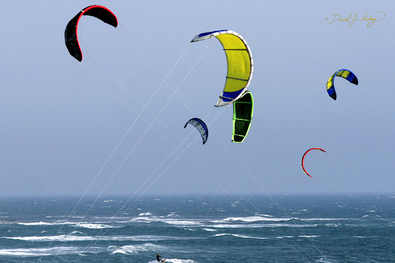 362 Kite Surfing II, just north of Santa Cruz, CA