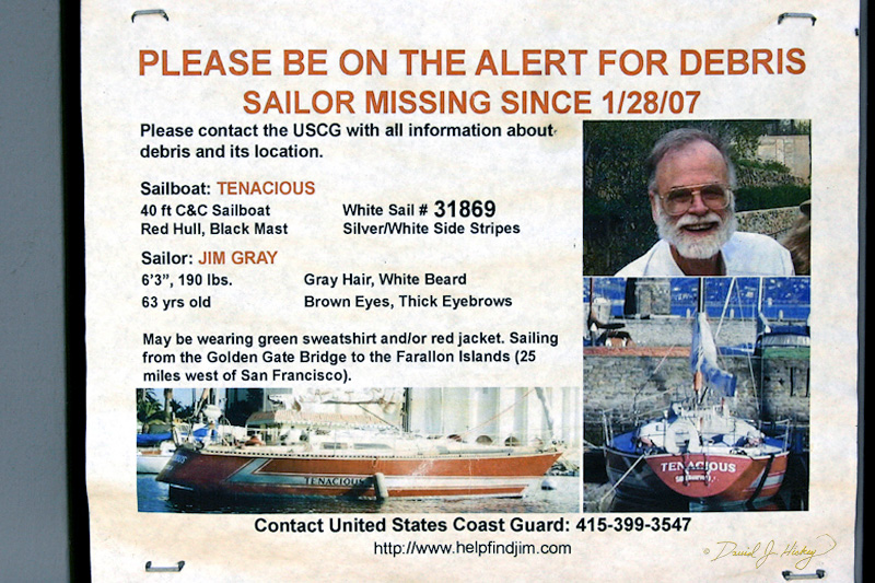 411 Lost Boater Poster, Stinson Beach, CA