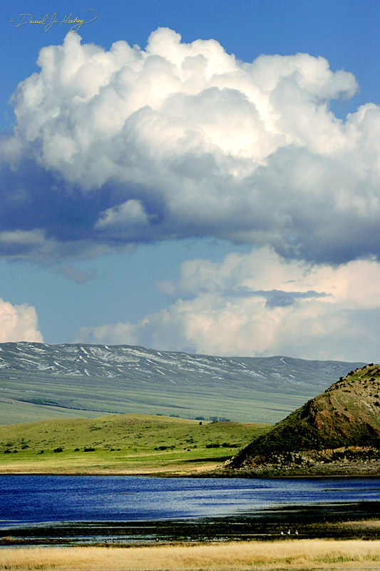 683 Lake and Clouds, east of Grant, MT