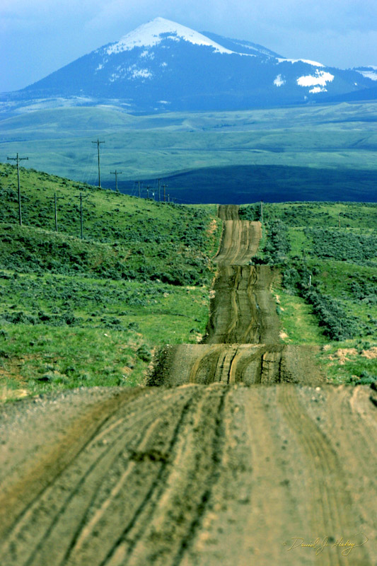 684 The OTHER Road From Hell, north of Grant, MT -- Slick, soupy and just a mess ... but made it through okay.