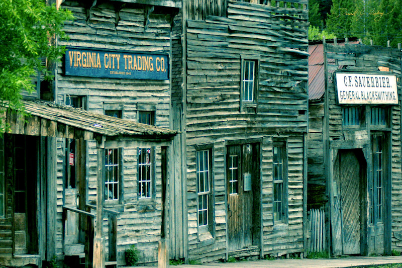 731 Street Scene, Virginia City, MT