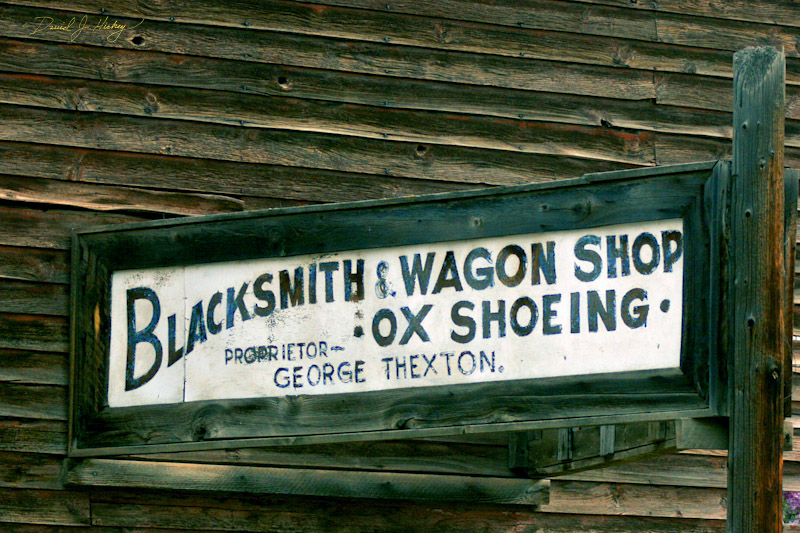 735 Thexton Blacksmithing, Virginia City, MT