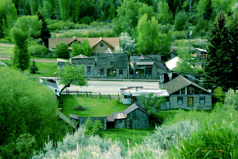 738 Street Scene IV, Virginia City, MT