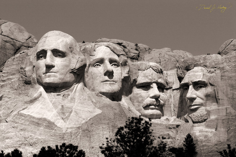 773 Mount Rushmore, near Keystone, SD -- Screw-job alert ... they charge you $8 even if you have a National Parks Season Pass!  oh, and Jefferson's nose looks chipped, too! :-)