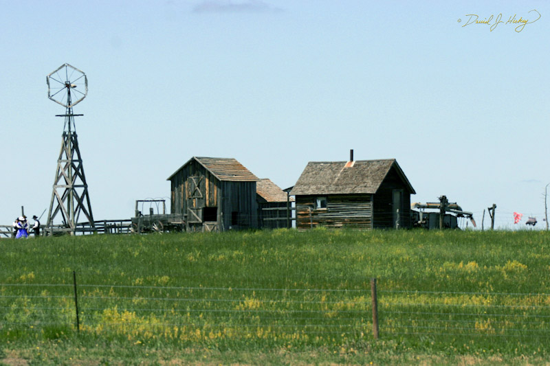 776 Dances with Wolves sets, off I-90, SD -- I skipped past this tourist trap, but pulled over on I-90 and shot a few frames at long distance.