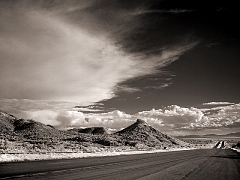 110 Coming off the Mountain in Infrared, near Tularosa, NM