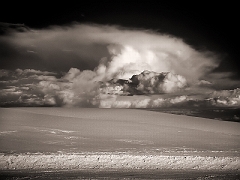 132 Clouds and Dunes in Infrared, White Sands, NM