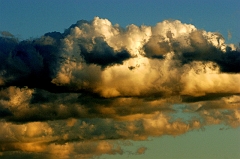 147 Sunset Clouds, White Sands, NM