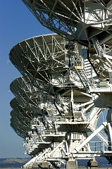 154 Very Large Array, Socorro, NM -- It seemed like every day I'd stumble across something neat to shoot.  I was driving along US Highway 60 when a huge group of dishes came into view.  Hey, that looks like where the filmed the movie 