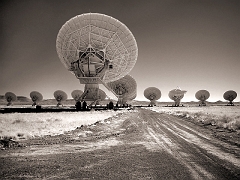 157 Very Large Array II in Infrared, Socorro, NM