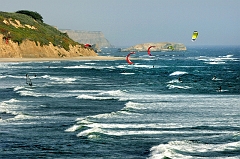 371 Kite Surfing XI, just north of Santa Cruz, CA