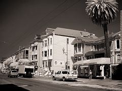 394 Street Scene, San Francisco, CA