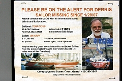 411 Lost Boater Poster, Stinson Beach, CA