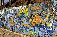 423 Community Graffiti V, Bolinas, CA -- I love that part there about 