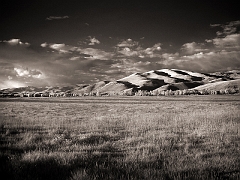 648 Pasture and Mountains II in Infrared, near Lolo, MT