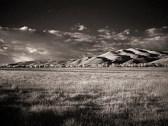 651 Pasture and Mountains V in Infrared, near Lolo, MT